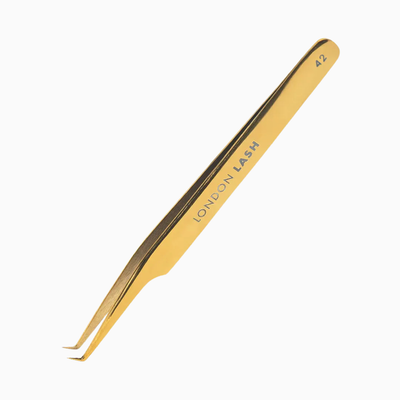 Ultrafin Tip Mega Volum Pinsett gull N42