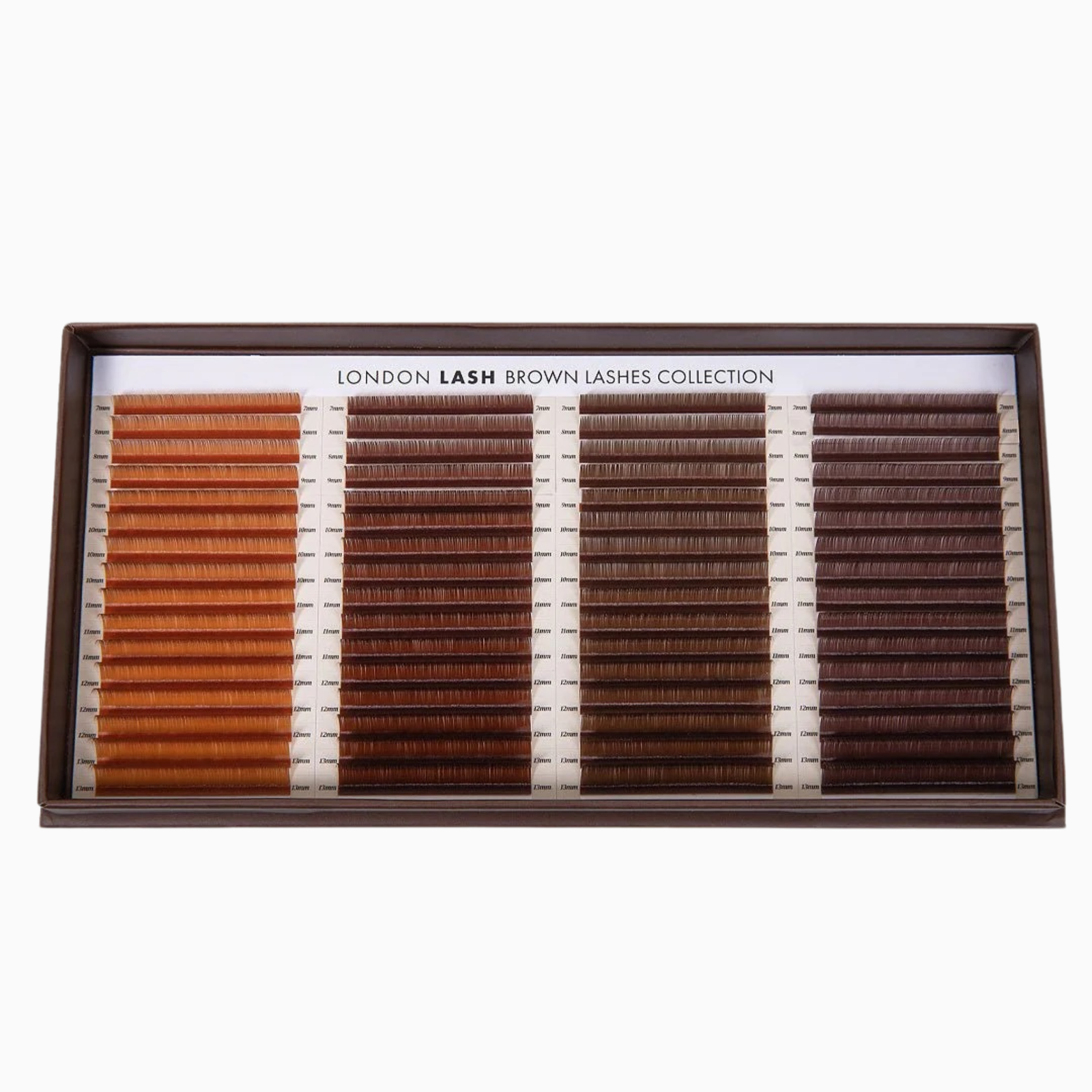 London Lash Brown Lashes Kolleksjon 0.07