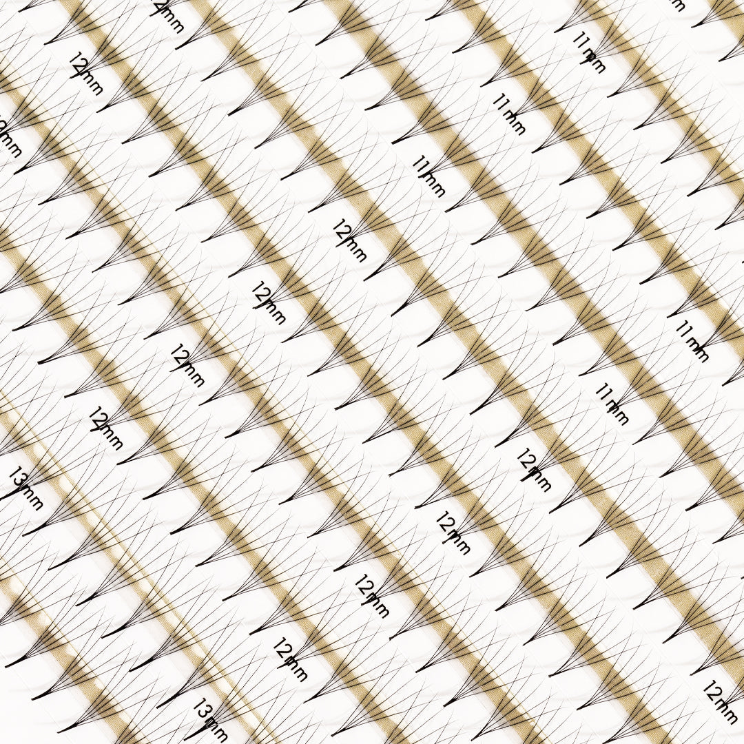 Premade Fans 5D 0.06 600 faner - Single lengder